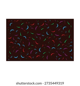 gradient shapes bold line. Colorful swirling curves Choice Fabrics Celebrations Black Multi Fabric Collection Download Confetti, Decorative, Celebration
