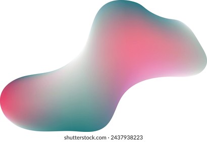 Gradient shapes. Modern abstract pattern