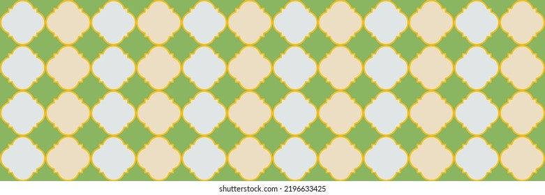 Gradient Shiny Pattern. Elegant Seamless Oriental Border. Geometric Trellis Tile. Quatrefoil Persian Ethnic Tesselation. Silver Ottoman Pattern. Cool Eastern Texture. Trendy Geo Curved.