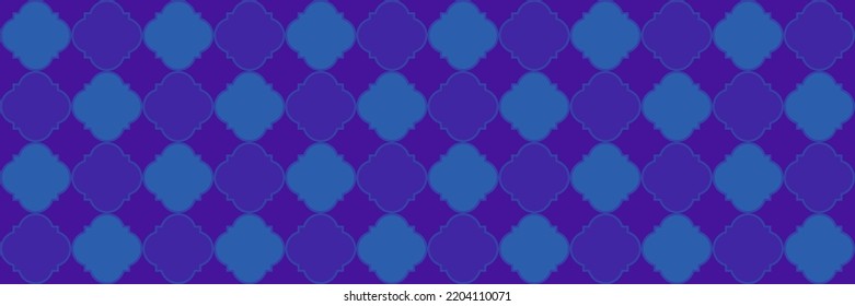 Gradient Shiny Pattern. VIP Arabesque Mosaic. Elegant Seamless Arabian Cover. Quatrefoil Oriental Ethnic Tesselation. Cool Arabic Pattern. Geometric Trellis Tile. Trendy Geo Curved.