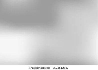 Gradient silver color design background, graphic grey background vector illustration.
