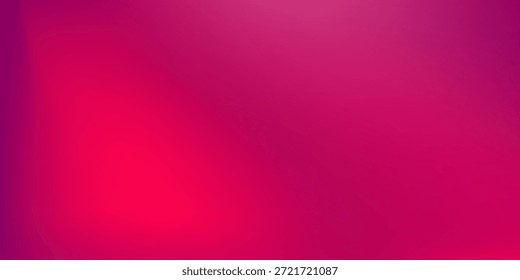 A gradient simple of deep purple and magenta on the left, through a bright, hot pink and red orange in the center, to a glowing yellow orange on the right.