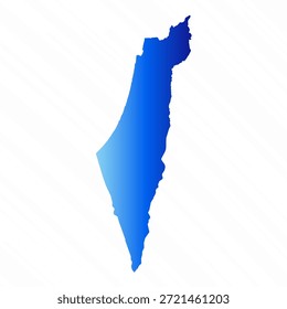 Gradient Simple Israel Palestine Map Background