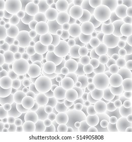 The gradient simple many white circles texture background