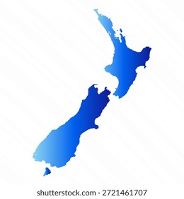 Farbverlauf Einfaches Neuseeland Kartenhintergrund