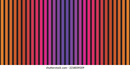 Gradient simple pattern with black paolos. Vector seamless print pattern in iridescent gradient.