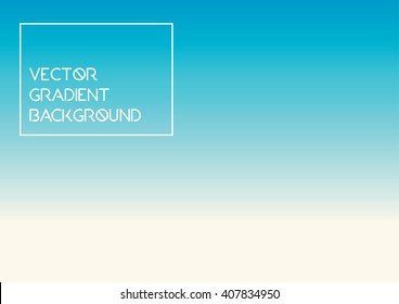 Gradient Sky Background Vector