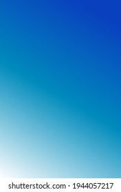 Color azul y blanco del cielo gradiente, fondo vertical, ilustración EPS vectorial 10. Fondo primaveral brillante - cielo azul sin nubes.