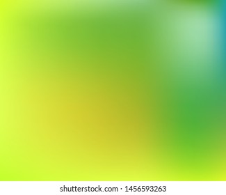 Gradient smooth mesh background. Clean backdrop with simple muffled colors. Vector illustration flyer. Yellow eco template for your poster, banner or graphic design.