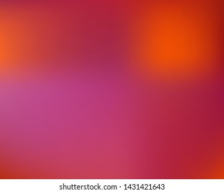 Gradient smooth mesh background. Commercial backdrop with bright rainbow colors. Vector illustration pastel. Red eco template for your poster, banner or graphic design.