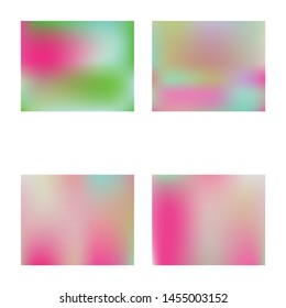 Gradient smooth mesh background. Commercial backdrop with simple muffled colors. Vector illustration texture. Pink eco template for your poster, banner or graphic design.