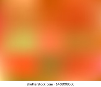 Gradient smooth mesh background. Commercial backdrop with simple muffled colors. Vector illustration flyer. Orange eco template for your poster, banner or graphic design.