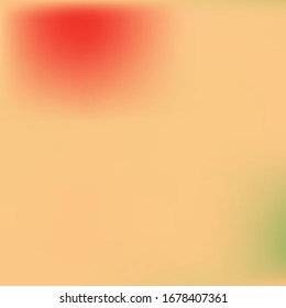Gradient smooth mesh background. Commercial backdrop with simple muffled colors. Vector illustration pastel. Red eco template for your poster, banner or graphic design.