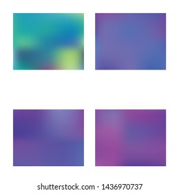 Gradient smooth mesh background. Creative backdrop with bright rainbow colors. Vector illustration vintage. Violet eco template for your poster, banner or graphic design.