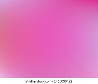 Gradient smooth mesh background. Fluid backdrop with simple muffled colors. Vector illustration space. Pink eco template for your poster, banner or graphic design.