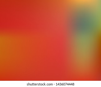 Gradient smooth mesh background. Fresh backdrop with bright rainbow colors. Vector illustration pastel. Red eco template for your poster, banner or graphic design.