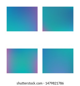 Gradient smooth mesh background. Fresh backdrop with simple muffled colors. Vector illustration texture. Blue eco template for your poster, banner or graphic design.