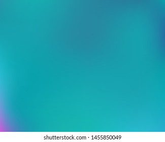 Gradient smooth mesh background. Minimal backdrop with simple muffled colors. Vector illustration layout. Green eco template for your poster, banner or graphic design.