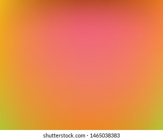 Gradient smooth mesh background. Minimal backdrop with simple muffled colors. Vector illustration flyer. Orange eco template for your poster, banner or graphic design.