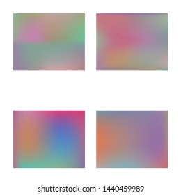 Gradient smooth mesh background. Simple backdrop with bright rainbow colors. Vector illustration theme. Violet eco template for your poster, banner or graphic design.