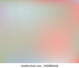 Gradient smooth mesh background. Simple backdrop with simple muffled colors. Vector illustration space. Pink eco template for your poster, banner or graphic design.