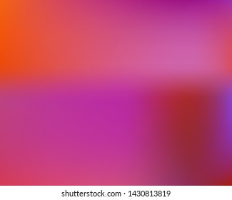 Gradient smooth mesh background. Vector illustration flyer. Fresh backdrop with bright rainbow colors. Violet eco template for your poster, banner or graphic design.