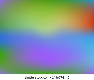 Gradient smooth mesh background. Vector illustration layout. Simple backdrop with bright rainbow colors. Violet eco template for your poster, banner or graphic design.