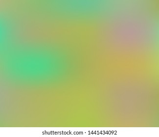 Gradient smooth mesh background. Vector illustration layout. Clean backdrop with bright rainbow colors. Green eco template for your poster, banner or graphic design.