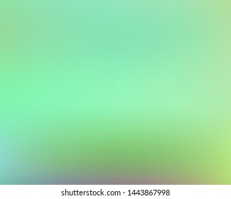 Gradient smooth mesh background. Vector illustration space. Minimal backdrop with soft muffled colors. Green eco template for your poster, banner or graphic design.