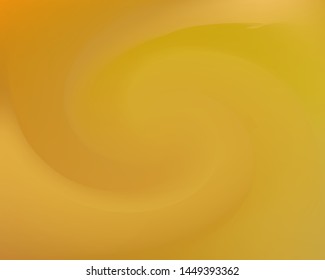 Gradient smooth mesh background. Vector illustration layout. Creative backdrop with bright rainbow colors. Yellow eco template for your poster, banner or graphic design.