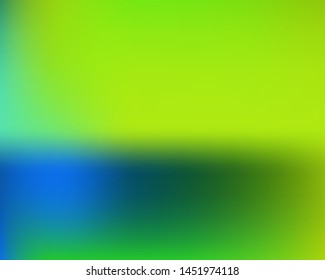 Gradient smooth mesh background. Vector illustration theme. Flat backdrop with simple muffled colors. Green eco template for your poster, banner or graphic design.