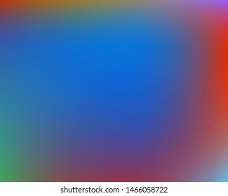 Gradient smooth mesh background. Vector illustration flyer. Flat backdrop with simple muffled colors. Blue eco template for your poster, banner or graphic design.