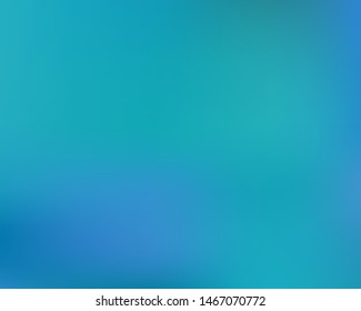 Gradient smooth mesh background. Vector illustration texture. Clean backdrop with simple muffled colors. Blue eco template for your poster, banner or graphic design.