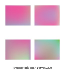 Gradient smooth mesh background. Vector illustration vintage. Dynamic backdrop with simple muffled colors. Pink eco template for your poster, banner or graphic design.
