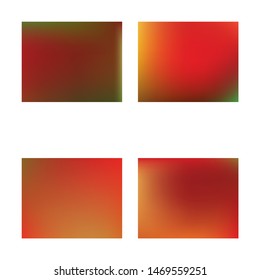 Gradient smooth mesh background. Vector illustration theme. Dynamic backdrop with simple muffled colors. Red eco template for your poster, banner or graphic design.