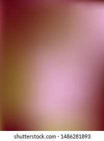 Gradient smooth mesh background. Vector illustration layout. Minimal backdrop with simple muffled colors. Pink eco template for your poster, banner or graphic design.
