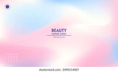 Gradient soft abstract combination background. Minimalist pastel color design.