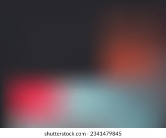Gradient soft red and pink and black color background design template.