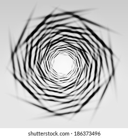 Gradient soft swirl abstract vector background over light neutral grey