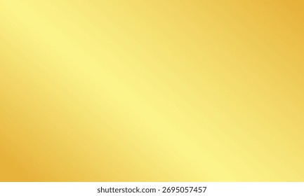 Gradient solid gold background vector design in eps 10. Vector Illustration