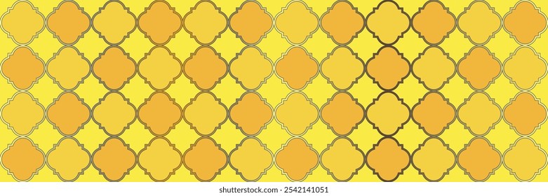 Gradient Sparkle Pattern. Cool Arabian Texture. Noble Arabesque Mosaic. Quatrefoil Oriental Ethnic Tesselation. Traditional Seamless Persian Design. Vintage Geo Ramadan. Geometric Trellis Tile.