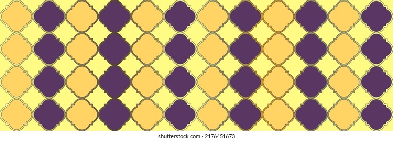 Gradient Sparkle Pattern. Elegant Seamless Arabic Cover. Cool Oriental Mosaic. Quatrefoil Arabian Ethnic Tesselation. Simple Geo Trellis. Geometric Trellis Tile. Noble Ottoman Texture.