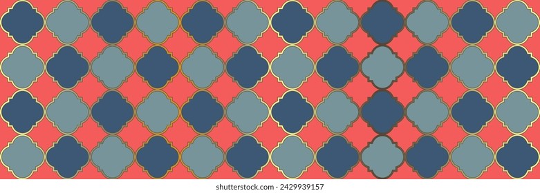 Gradient Sparkling Pattern. Traditional Seamless Moroccan Paper. Geometric Trellis Tile. Quatrefoil Arabic Ethnic Tesselation. Silver Arabesque Mosaic. Vintage Geo Clover. Cool Persian Texture.