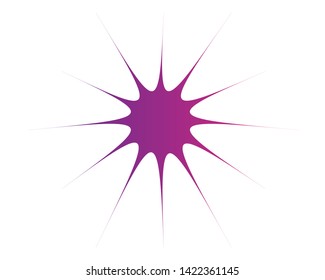 gradient splash or glass break