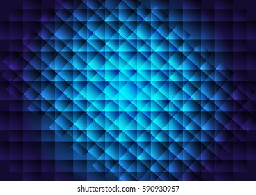 Gradient square abstract background.