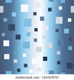 Gradient square pattern. Seamless vector