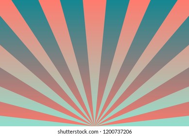 Gradient Starburst Vector Background of Blue Pink and Green 
