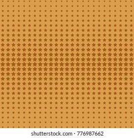 Gradient Stars Vector Pattern. Halftone background. Geometric texture.