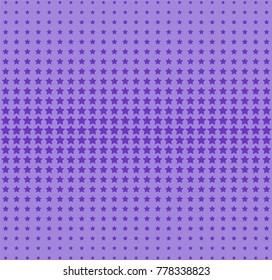 Gradient Stars Vector Pattern. Halftone background. Geometric texture.