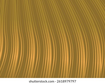 Gradient striped texture wallpaper presentation abstract lines pattern brown background. Brown gradient abstract wavy lines on brown background for business, brochure template, booklet, flyer, etc.